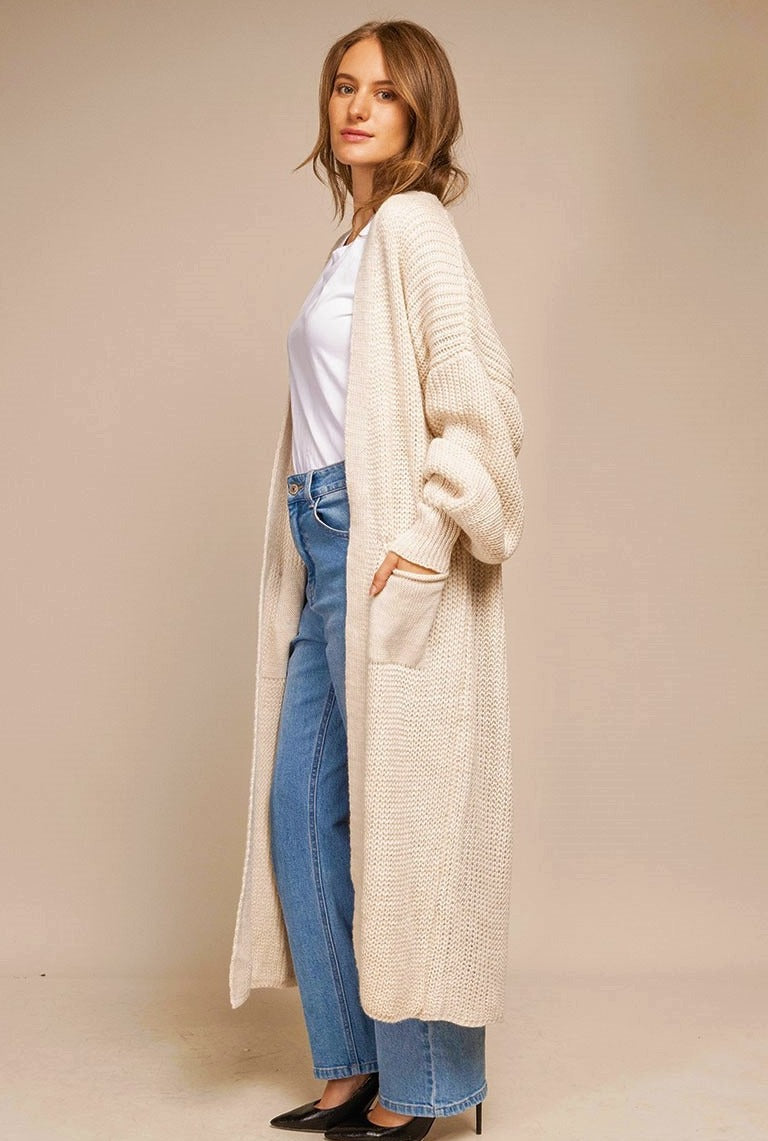 CS Long knit Cardigan