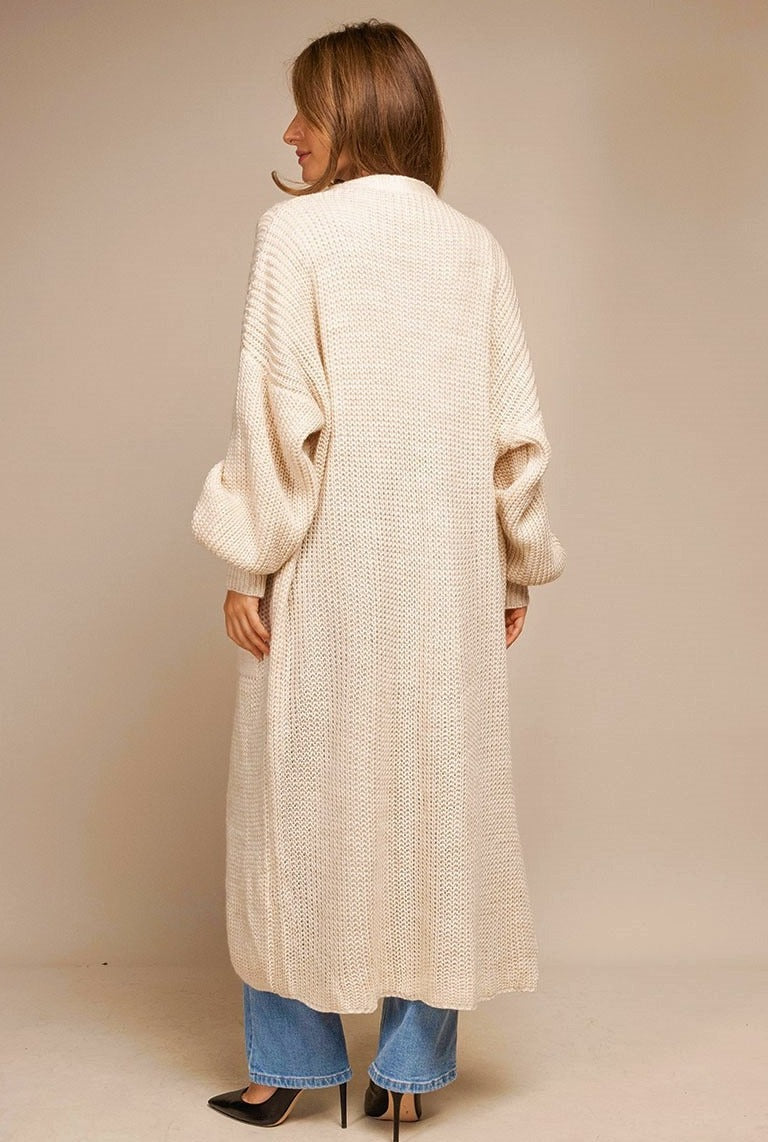 CS Long knit Cardigan