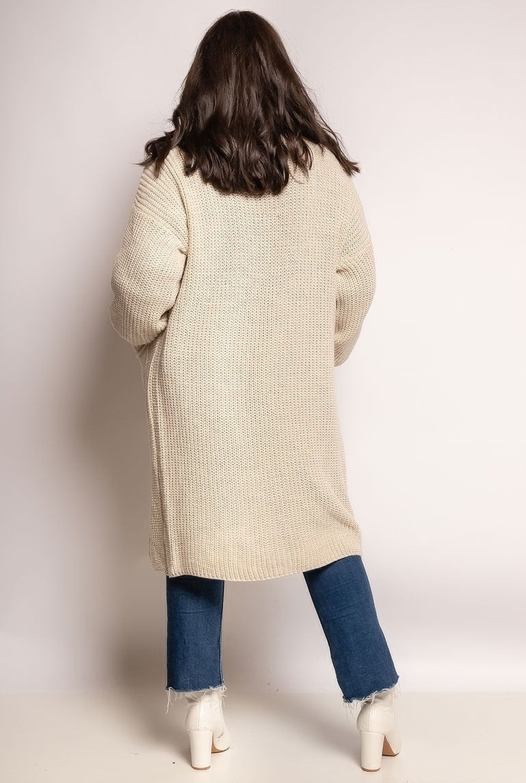 CS Long knit Cardigan