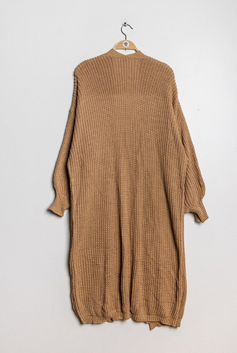 LP Chuncky Cardigan Camel