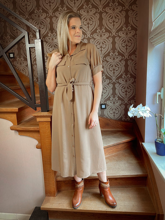 TM Buttoned Dress