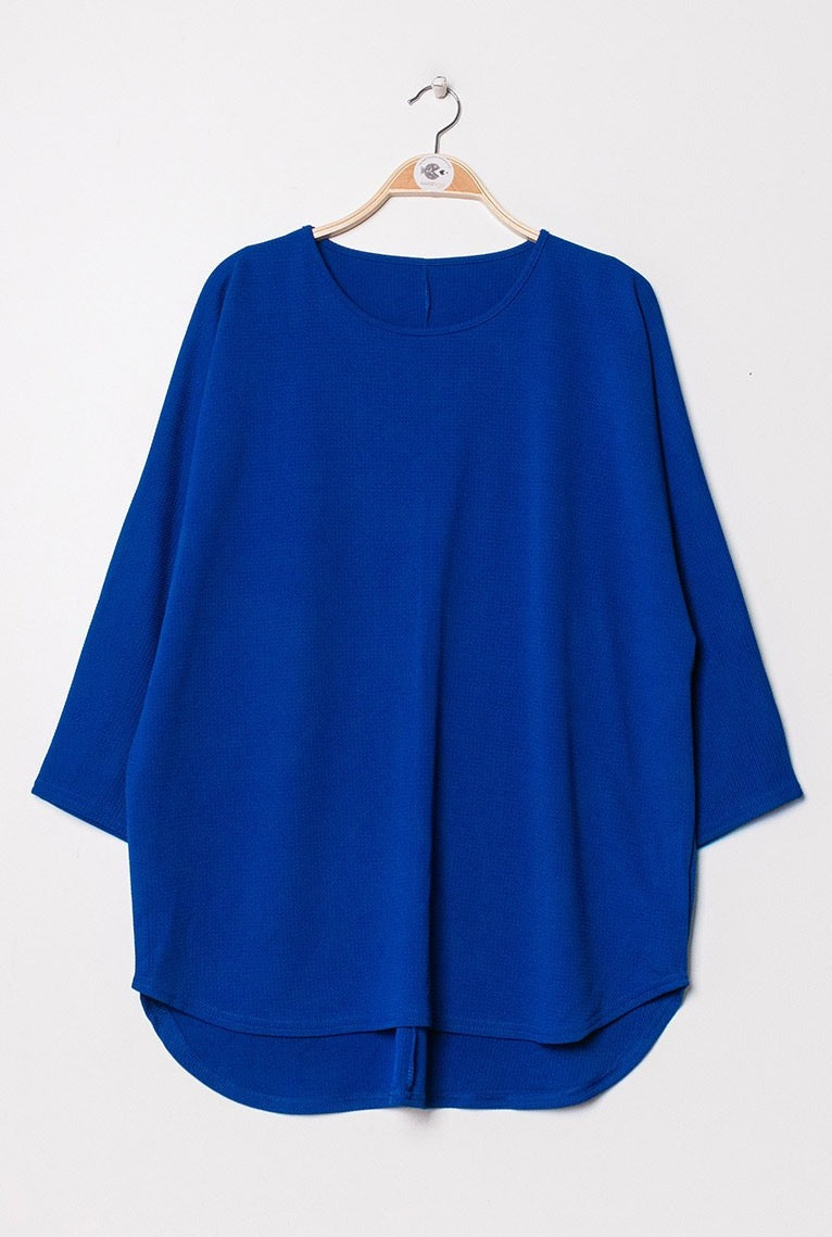 BF Loose Tunic Sweater Royal Blue