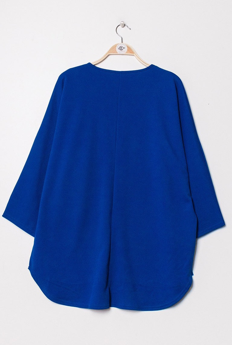 BF Loose Tunic Sweater Royal Blue