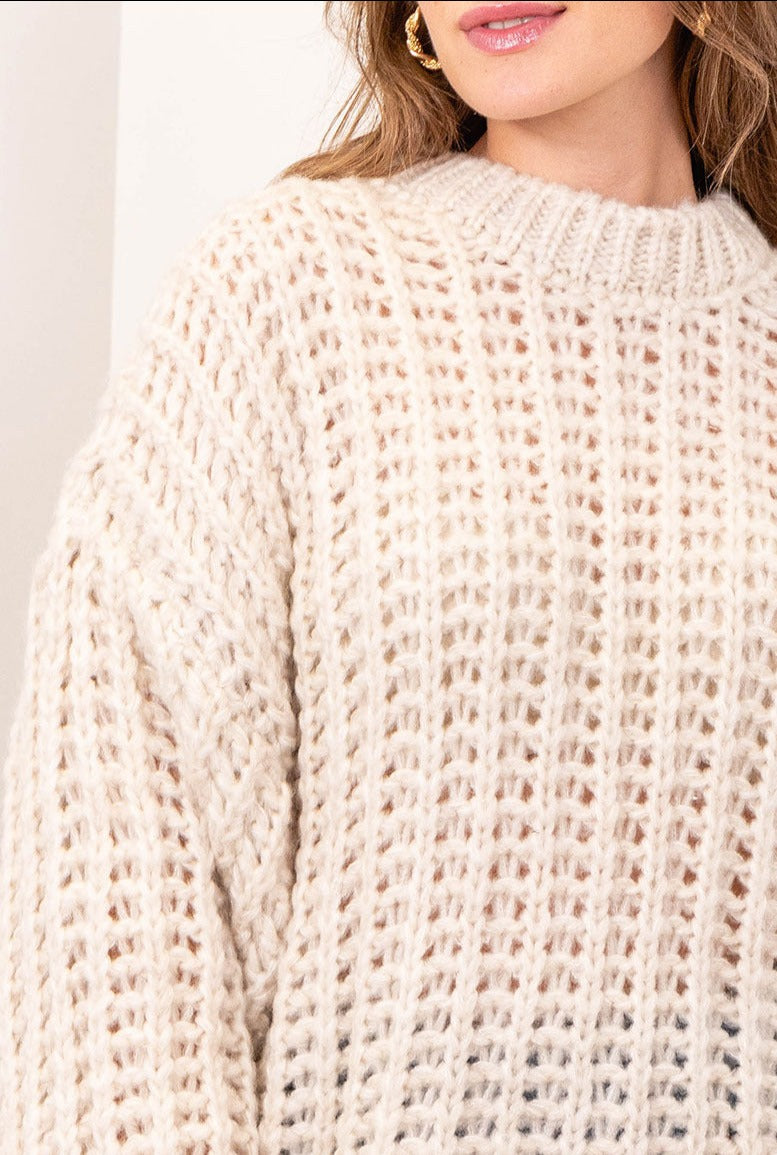 CS Chunky Knit Sweater