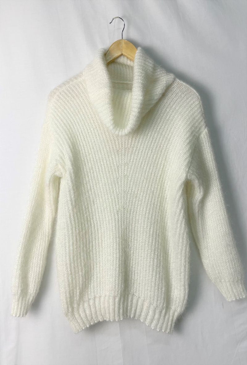 CS Turtleneck Sweater Ecru