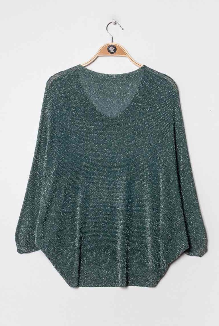 D&Z Iridescent Sweater Green