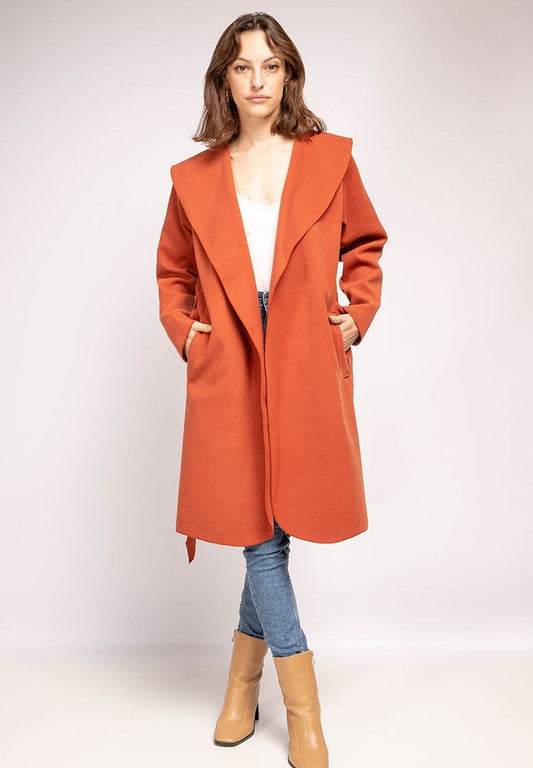 IMOD Coat With Belt Rust