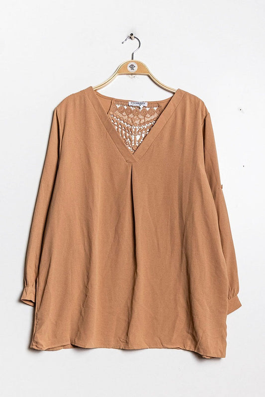 CHR Classsic Blouse Beige