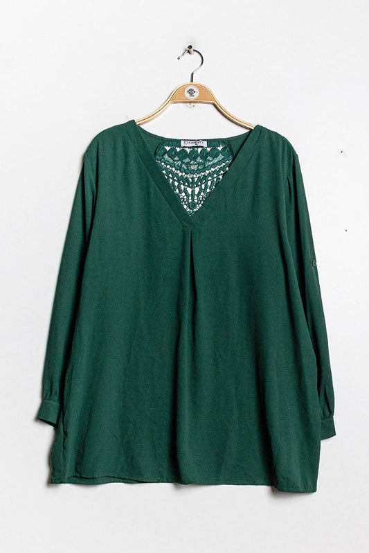 CHR Classsic Blouse Green