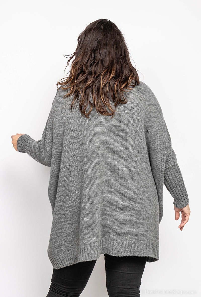 LP Chunky Jumper Grey