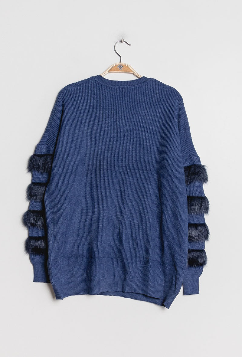 NF Sweater Pluche Jeans